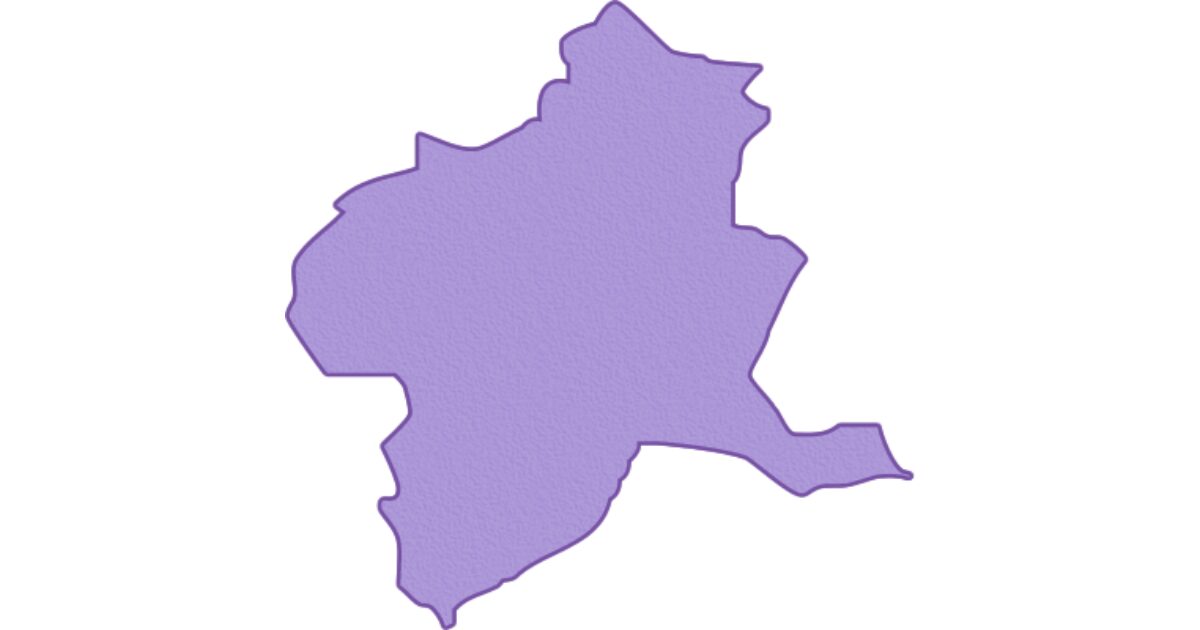 群馬県の地図
