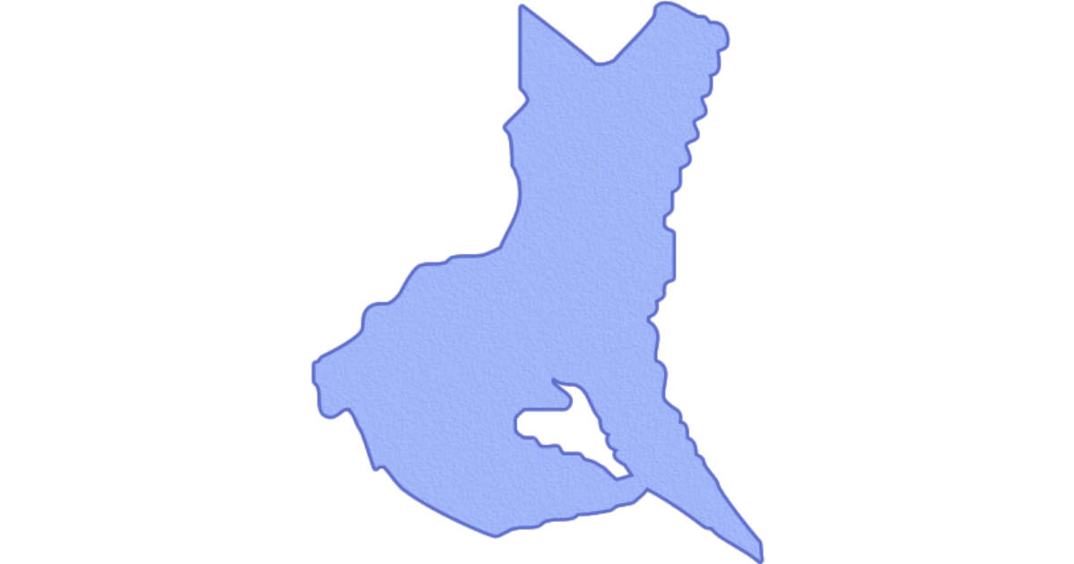 茨城県の地図