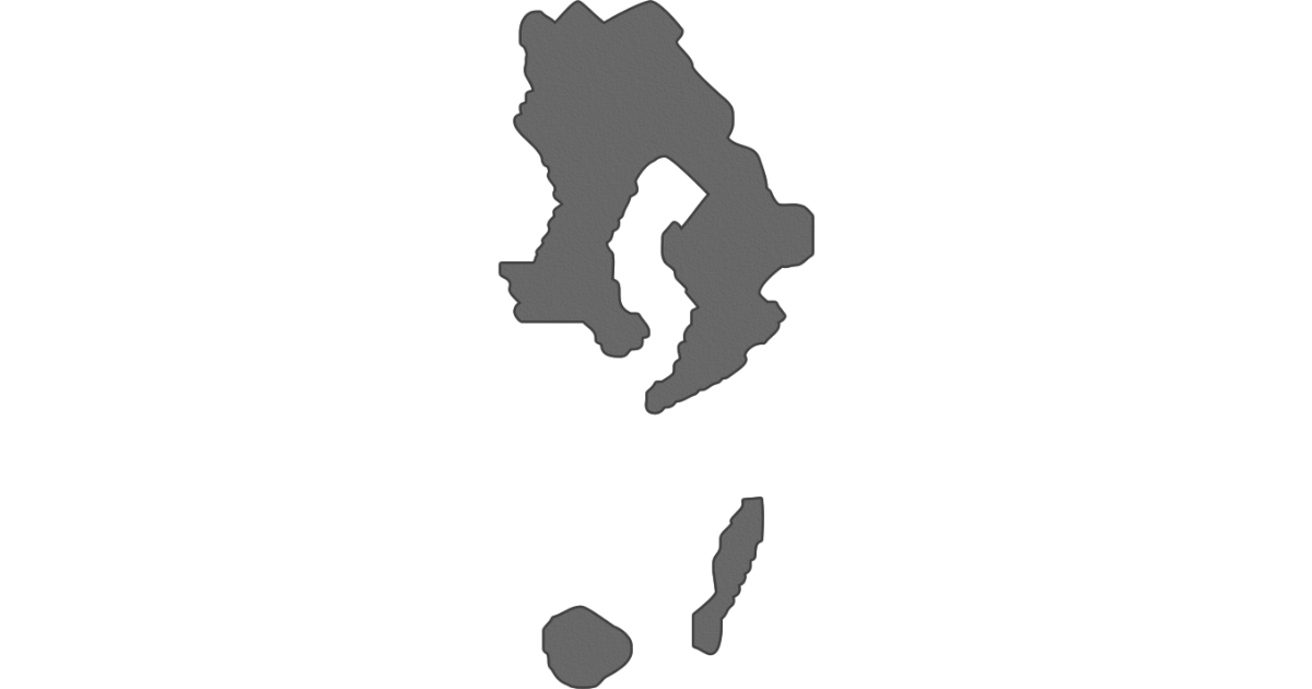 鹿児島県の地図