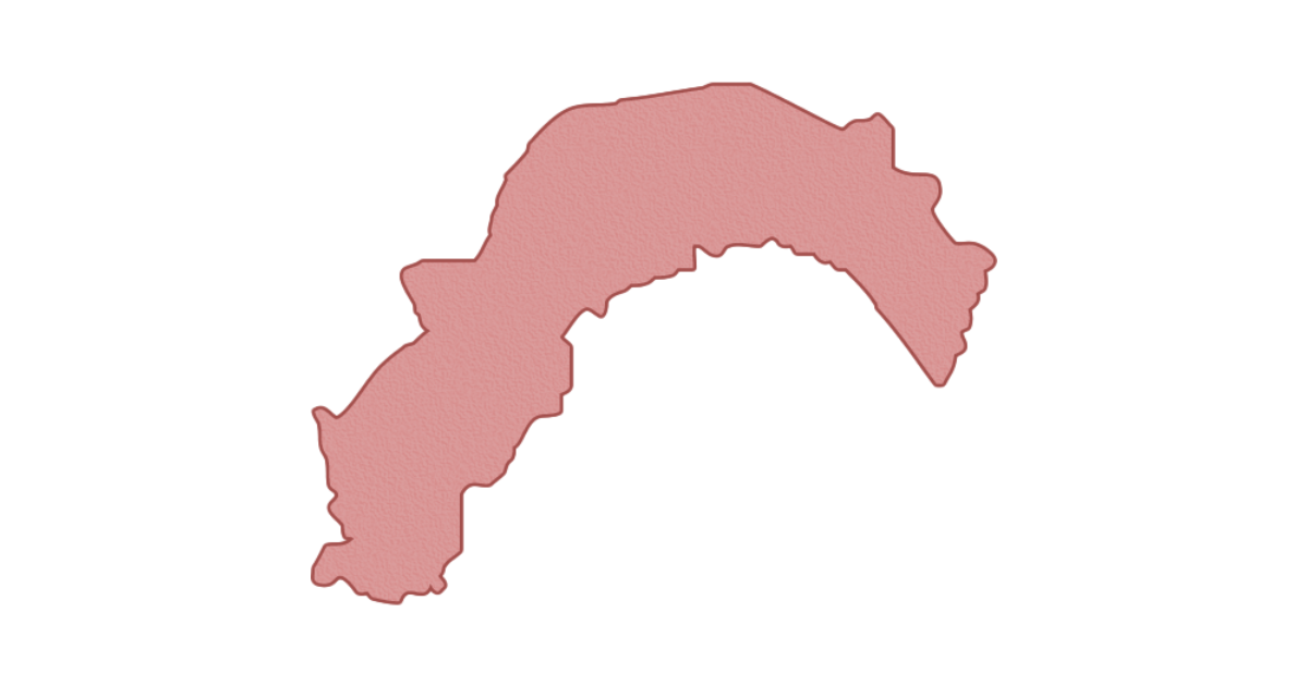 高知県の地図