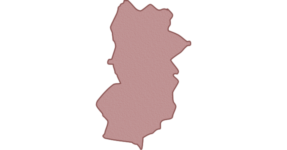 奈良県の地図