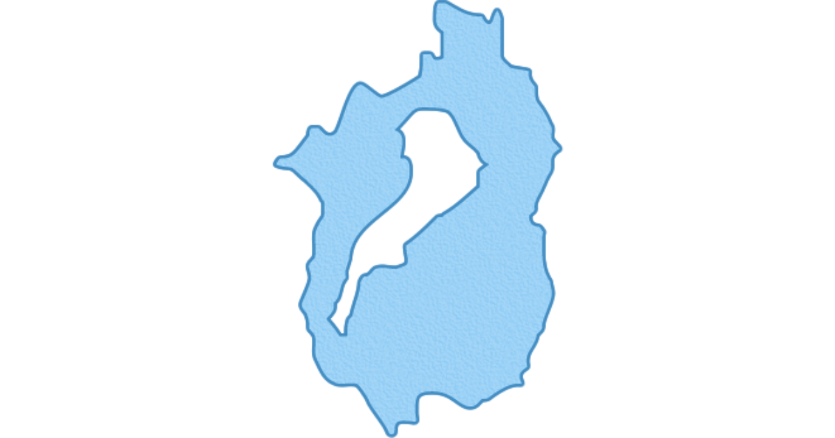滋賀県の地図