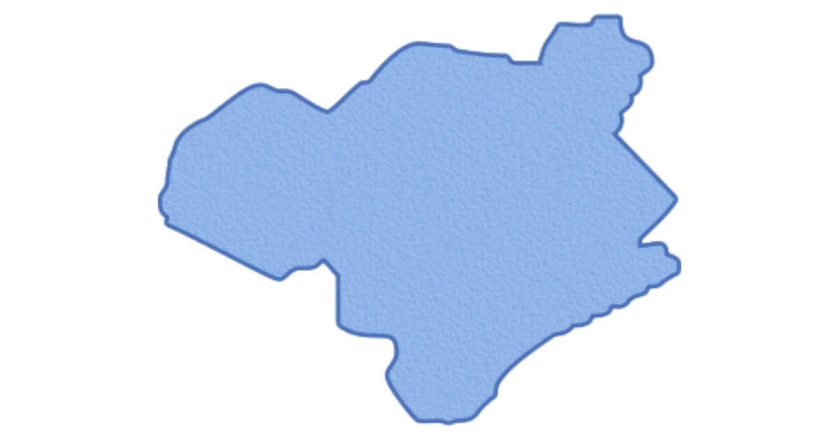 徳島県の地図