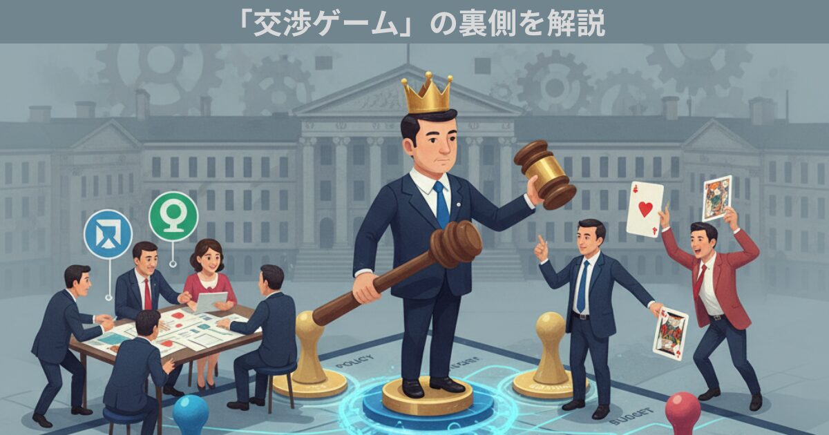 「交渉ゲーム」の裏側を解説