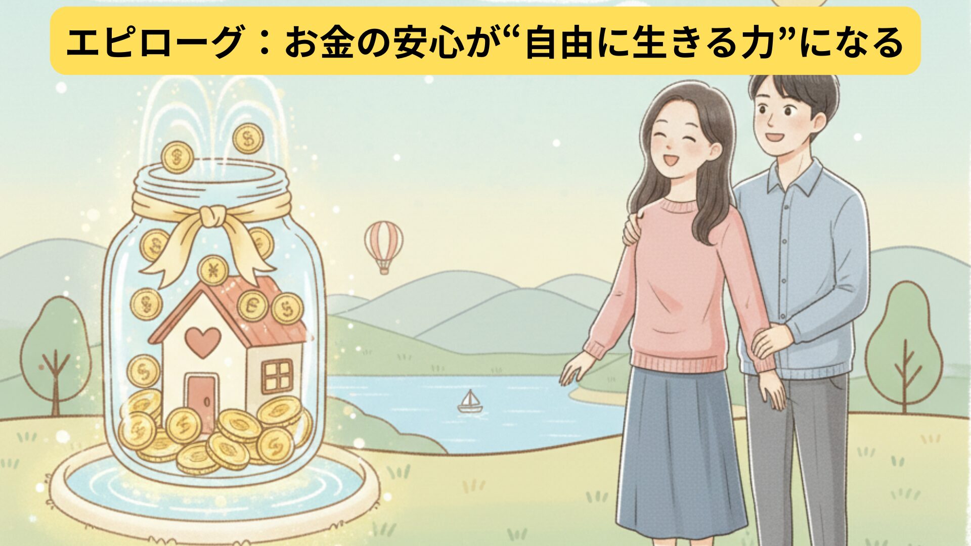 エピローグ：お金の安心が“自由に生きる力”になる