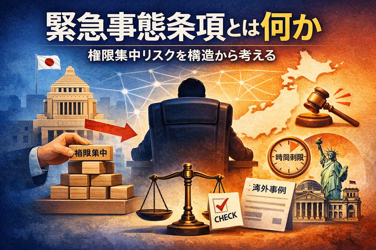 緊急事態条項とは何か｜権限集中リスクを構造から理解する