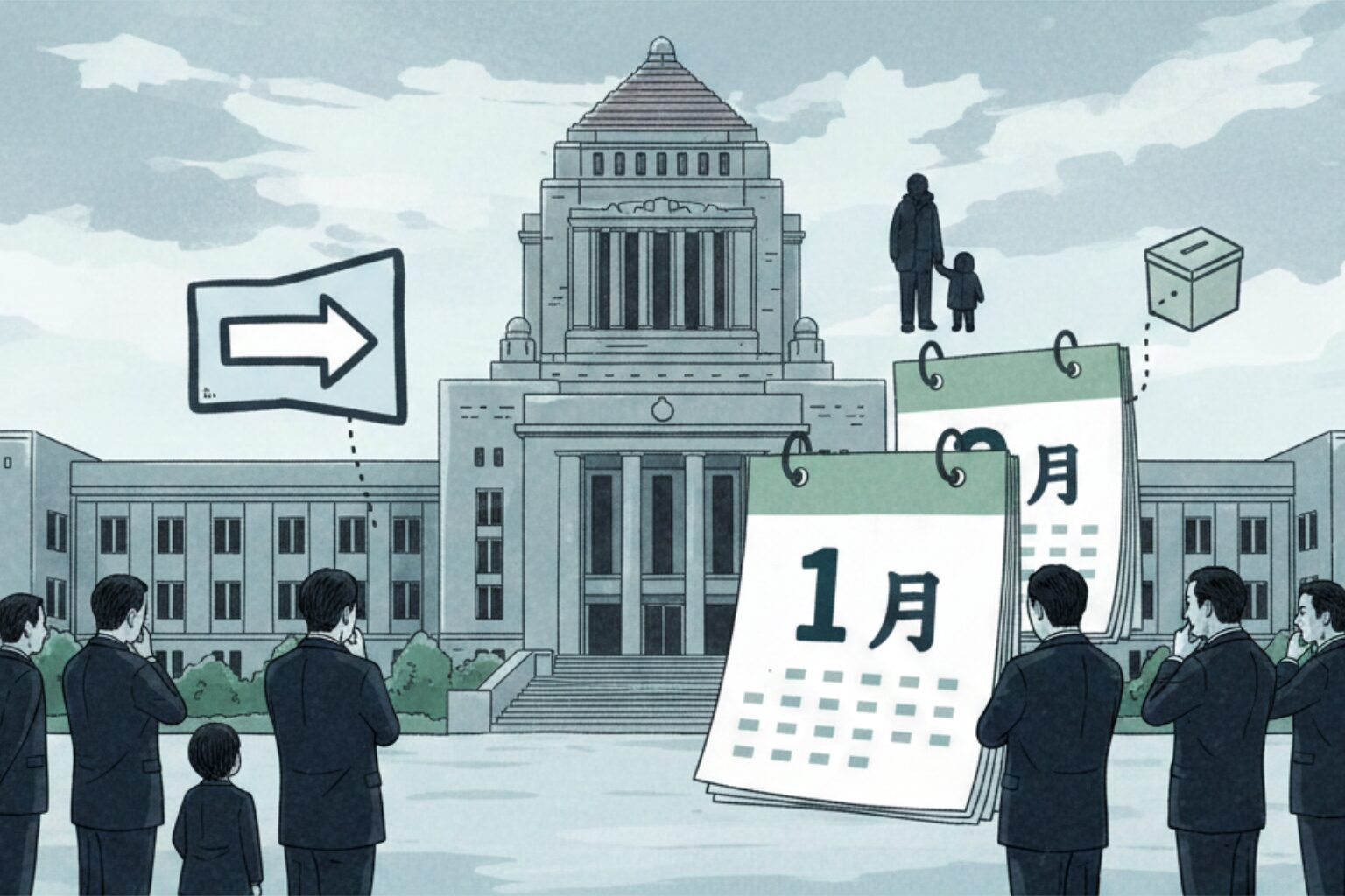 冬の解散で「国会」に起きる主な影響